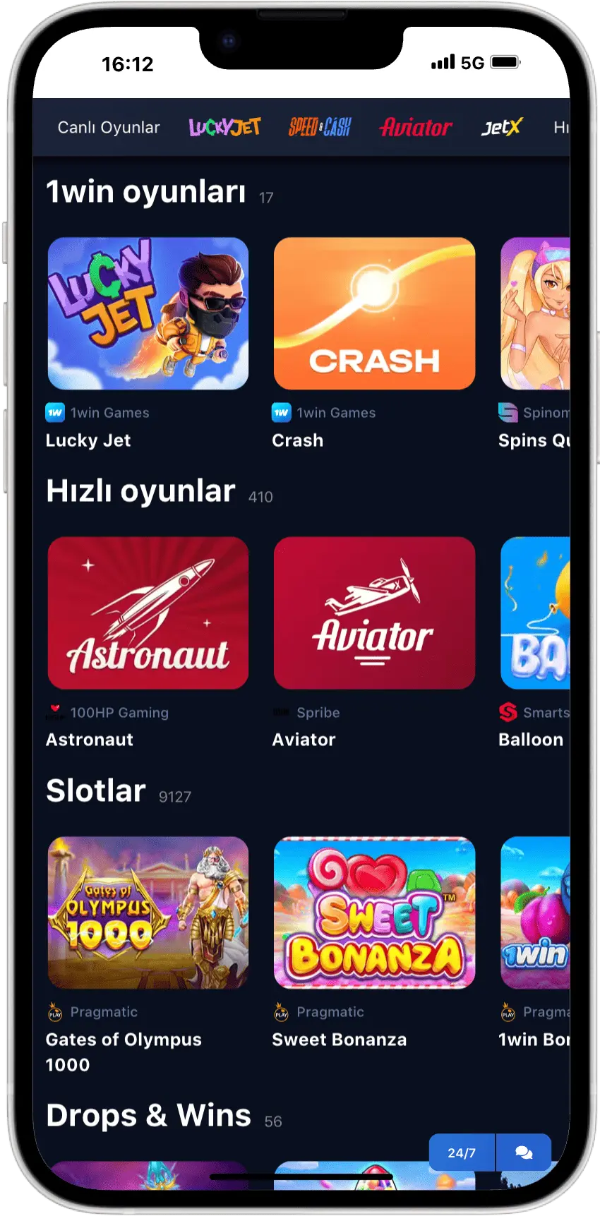 1win app